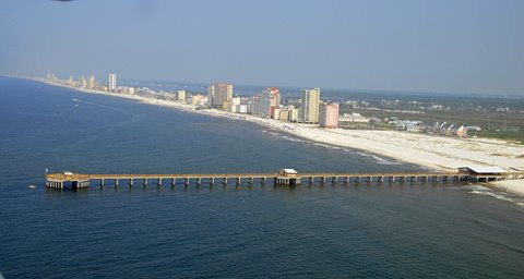 Longest pier on
          Gulf coast!